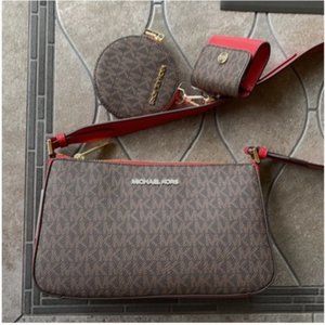 Michael Kors Jet Set Travel Crossbody w Tech Attch